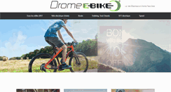 Desktop Screenshot of drome-e-bike.com
